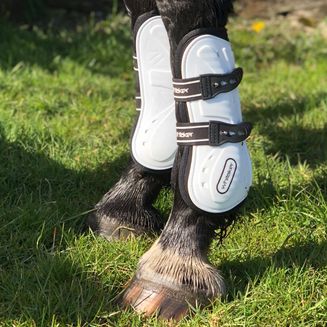 Whitaker Lp083 Bingley Tendon Boots White