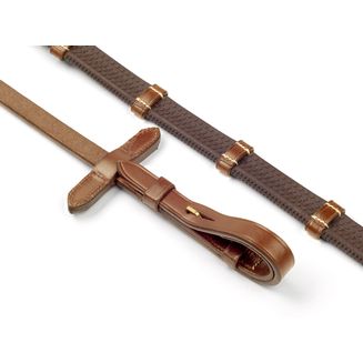 Whitaker Rer052 Valencia 9-Loop 1/2 Reins Tan