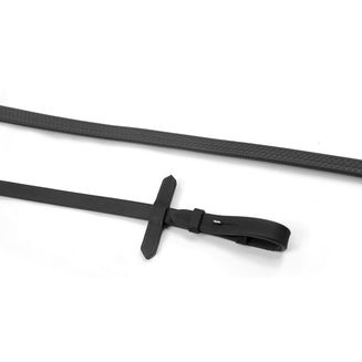 Whitaker Rer055 Ready To Ride Rubber Reins Black Xfull