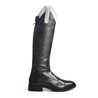 Brogini Kb44 Como Piccino Boots Child Black Wide Silver Top