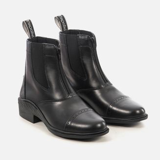 Brogini 401 Tivoli Paddock Adult Black Zip Boots