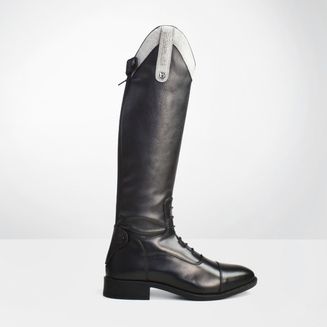 Brogini Kb44 Como Piccino Black/Silver Top Child Boots