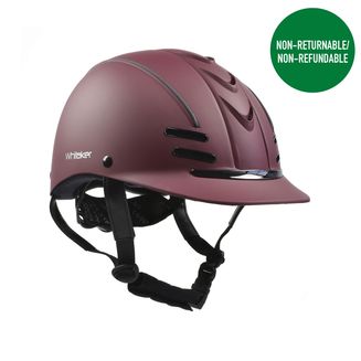 Whitaker Rh072 Club Young Rider Helmet Child Burgundy