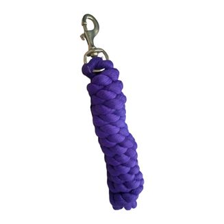 Gallop Premium Polycotton Lead Rope Purple