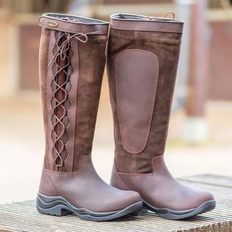 Brogini Wb125 Winchester Lace-Up Country Boots Wide Adult Brown