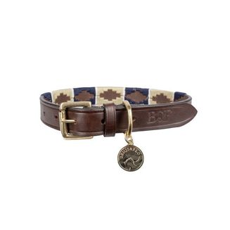 Benji &amp; Flo Sublime Polo Leather Dog Collar