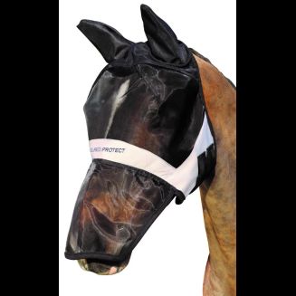 Hy Equestrian Armoured Guard WireShield Full Fly Mask with Detachable Nose