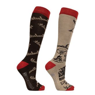 Hy Equestrian Thelwell Collection Comic Chaos Socks (Pack of 2)