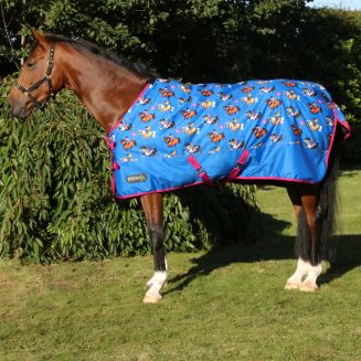 StormX Original 50 Turnout Rug - Thelwell Collection Rosettes &amp; Rascals