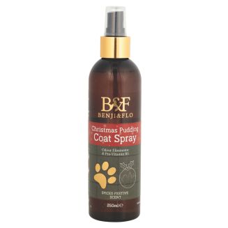 Benji &amp; Flo Christmas Pudding Coat Spray