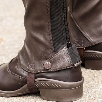 Brogini Lg036 Marconia Easy-Care Gaiters Tall Brown