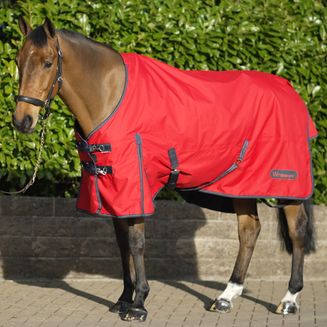 Whitaker R188s Rastrick 100g Lightweight Turnout Rug Red