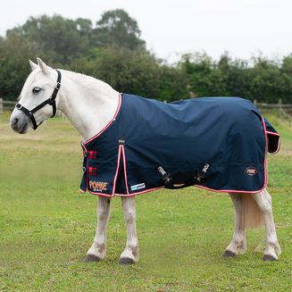 Gallop Ponie Duraproof 200g Turnout Turnout Rug Navy