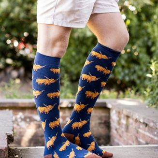 Bartleby Funky Welly Socks Mens Hardy Highland Hardy Highlands