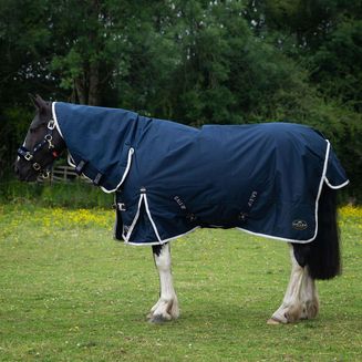 Gallop Trojan Duraproof 100g Turnout Combo Turnout Rug Navy