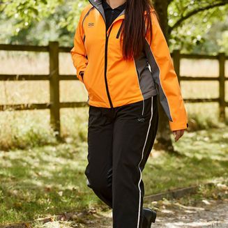 Firefoot W/Proof &amp; Fleece Lined Over-Trousers Ladies Blk/Gry Black/Grey