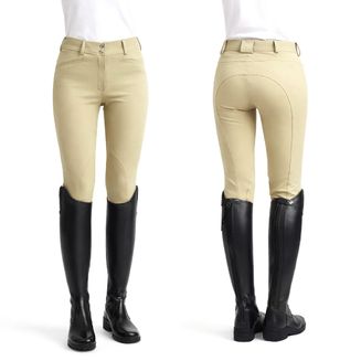 Whitaker B238k Hemsworth Young Rider Breeches Child Beige