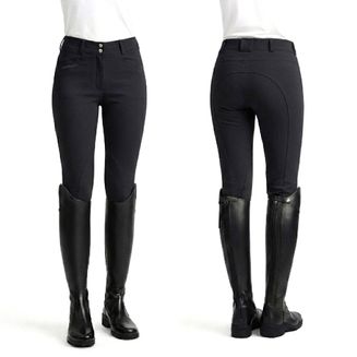 Whitaker B238k Hemsworth Young Rider Breeches Child Black