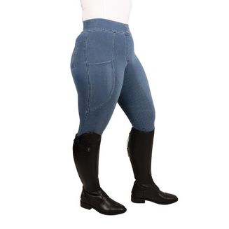 Hy Equestrian Elevate Chambray Denim Tights