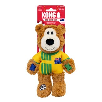 Kong Wild Knots Sport Aus Bear Australia Dog Toy