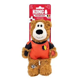 Kong Wild Knots Sport Bel Bear Belgium Dog Toy