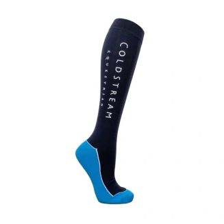 Coldstream Heriot Navy Socks