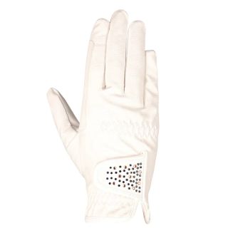 Elevate Glitter Flex Mesh Riding Gloves by Hy Equestrian