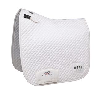 ProReaction Pima Dressage Saddle Pad with Numbers by Hy Equestrian