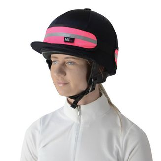 Reflector Thelwell Collection Elasticated Hat Band by Hy Equestrian
