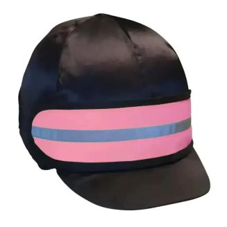 Reflector Thelwell Collection Elasticated Pattern Hat Band by Hy Equestrian