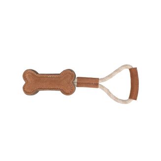Benji &amp; Flo Tug 'N' Play Dog Toys Rope With Bone