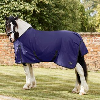 Firefoot Cotton Sheet Summer Sheet Navy/Black