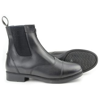 Hy Equestrian Canterbury Zip Jodhpur Boots Adult Black