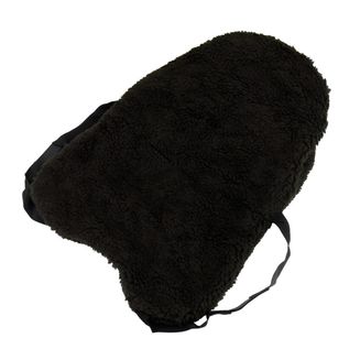 Hy Equestrian Fur Fabric Seat Saver Black
