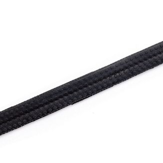 Hy Equestrian Rubber Grip Reins Black Brown