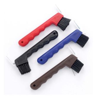 Lincoln Hoof Pick With Brush Brown