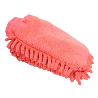 Lincoln Microfibre Grooming Mitt Red