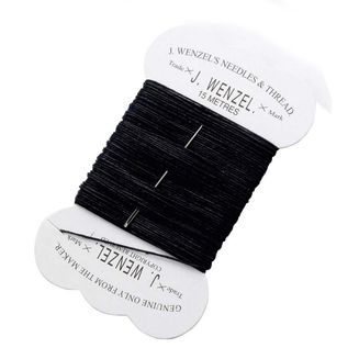 Lincoln Plaiting Thread Black