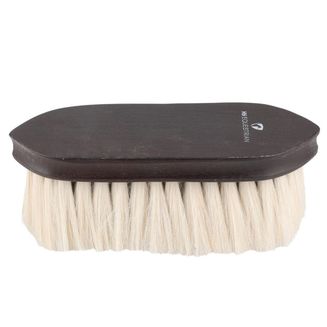 Progroom Deluxe Dandy Brush/Goat Hair By Hy Equestrian Dark Brown