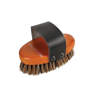 Progroom Luxury Body Brush By Hy Equestrian Tan