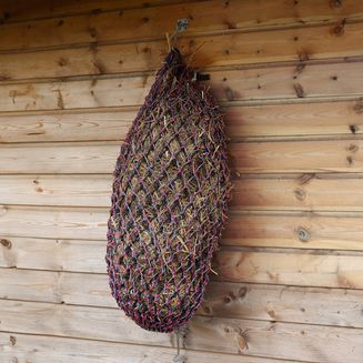 Slow Flow Ultra Haynet By Hy Equestrian Rainbow/Black