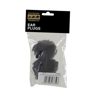 Supreme Products Fleece Earplugs Black