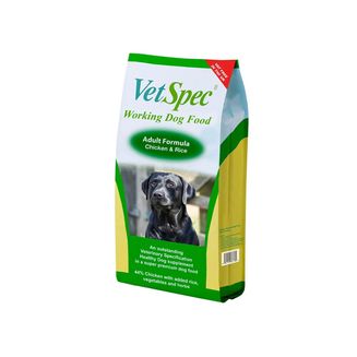 Vetspec Working Dog Adult Formula Chicken &amp; Rice