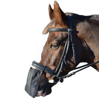 Hy Equestrian Nose Shield Black
