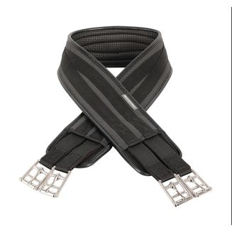 Hy Equestrian Waffle Girth Single End Elasticated One End Black