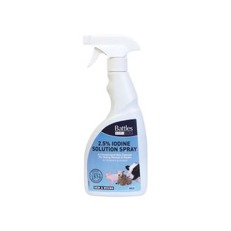 Battles 2.5% Iodine Solution Spray