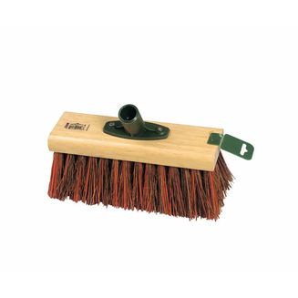 Hillbrush Trade Stiff Yard Broon With Handle