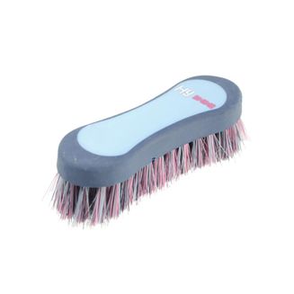 Progroom Two-Tone Face Brush Bhy Equestrian Blue/Light Blue