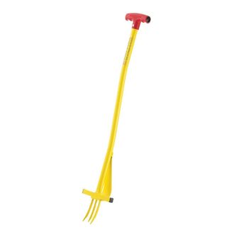 Rag-Fork Eazitools By Hy Equestrian Yellow