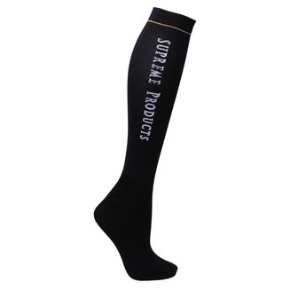 Supreme Products Active Show Rider Socks Adult Black